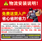 实木床双人床主卧1.8米板式床1.5米家用单人床1米2经济型出租房床-tmall.com天猫