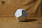 石膏几何体——十二面体