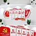 中国特色社会主义思想文化墙党建文化墙素材