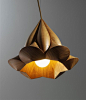 Laszlo Tompa木质花瓣灯具创意设计