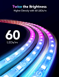 Amazon.com: Govee M1 RGBIC LED Strip Lights, Upgraded RGBIC Technology, 16.4ft WiFi LED Lights Alexa Compatible, Music Sync, DIY Multiple Colors on One Line, Smart LED Strip Lights for Bedroom, Studio, Cabinet : Tools & Home Improvement