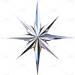 通用立体水晶星星元素素材