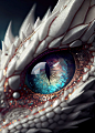 其中包括图片：'Fantasy dragon eye' Poster by Arturo Vivo | Displate