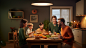 ls7623_Character_photography_photos_family_dinner_kitchen_scene_74b67967-d41d-4bdb-aacf-a158d6521046
