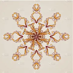 华丽的,卷着的,螺线,华贵,简单,壁纸,植物,复兴时期风格,花,弯曲