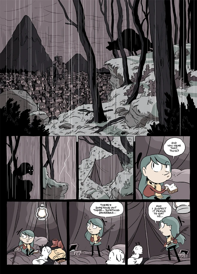 Hilda and The Midnight Giant - Luke Pearson - Illustration and Comics ...