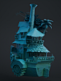 Riverboat WIP, Tom Norman : A few WIP model renders of a project I am currently working on - there will be more to come for this one! 

Based on the brilliant art of Arthus Pilorget.