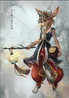 小酒仙-缄默者_练习,原创_涂鸦王国插画