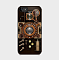 现货蒸汽朋克steampunk欧美朋克摇滚复古苹果iphone手机壳 原创 设计 新款 2013
