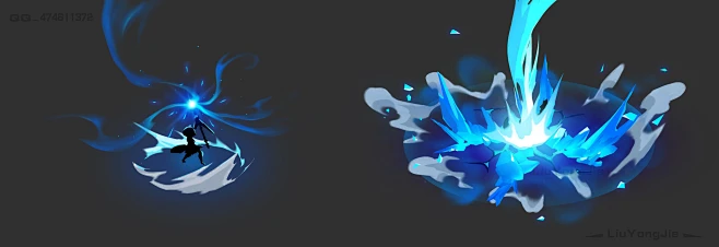特效，游戏特效，VFX，特效设计，特效参考，参考-花瓣网