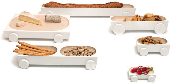 法国yplfl设计师组合设计的木制餐具