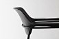 Ella Armchair，座椅，碳钢，木质，精致，