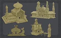 参考 | 神殿.欧式建筑.蒸汽朋克式建筑设计参考-7.GAME
来自画师Sebastian Luca
更多：O参考 | 神殿.欧式建筑.蒸汽朋克式建筑设计参... ​​​​