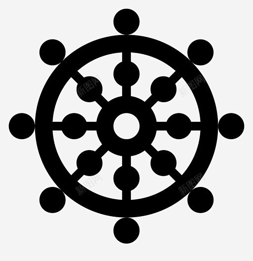 佛教佛陀宗教图标高清素材 佛教 佛陀 信仰 宗教 科学铭文 符号 免抠png 设计图片 免费下载