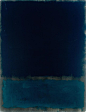 Mark Rothko "Untitled - Navy and Black, 1969.": 