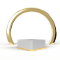 —Pngtree—gold luxury podium with torus_6324203