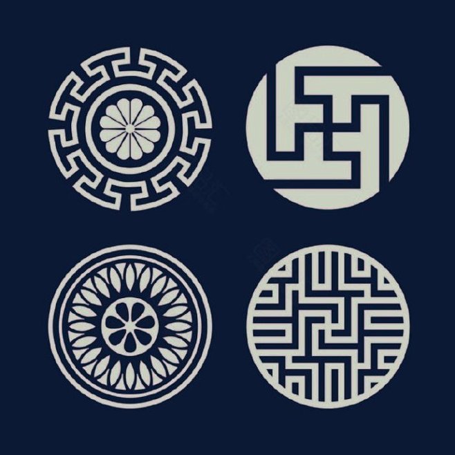 中式图案设计 ​​​​