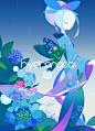 Hydrangea by mintchoco