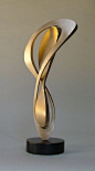 Bronze sculpture by Riis Burwell Spirit Form Variation