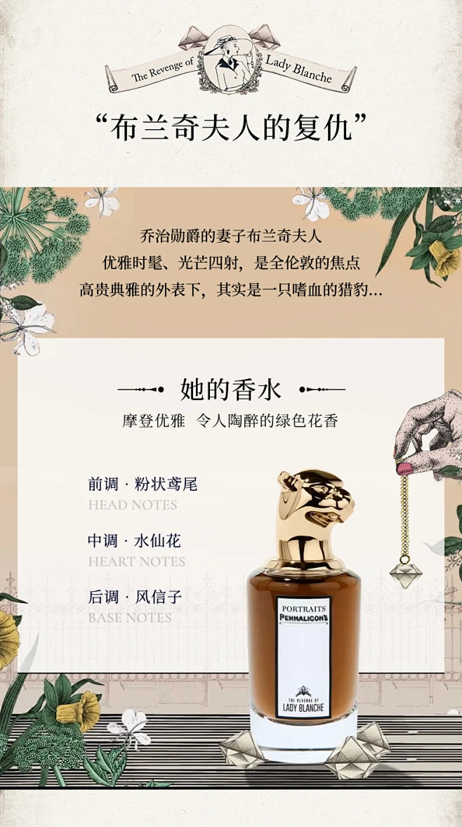 【官方正品】潘海利根肖像兽首全系列香淡香水麋鹿狐狸男女士香水-tmall.hk天猫国际-花瓣网