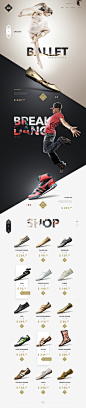 SHOE GURU 鞋品牌网站设计 设计圈 展示 设计时代网-Powered by thinkdo3