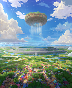 sky----0209采集到Q版场景