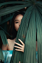 Photo Of Woman Holding A Leaf