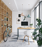 Stunning workspace | Wix.com on Behance