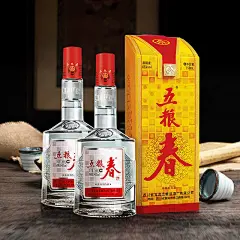 【官方旗舰店】五粮春45度250ml*2瓶装 浓香型白酒纯粮食酒自饮酒-tmall.com天猫