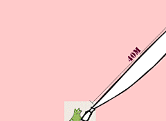 科米蛙抽风gif表情包 [快看我头上的花啊！]