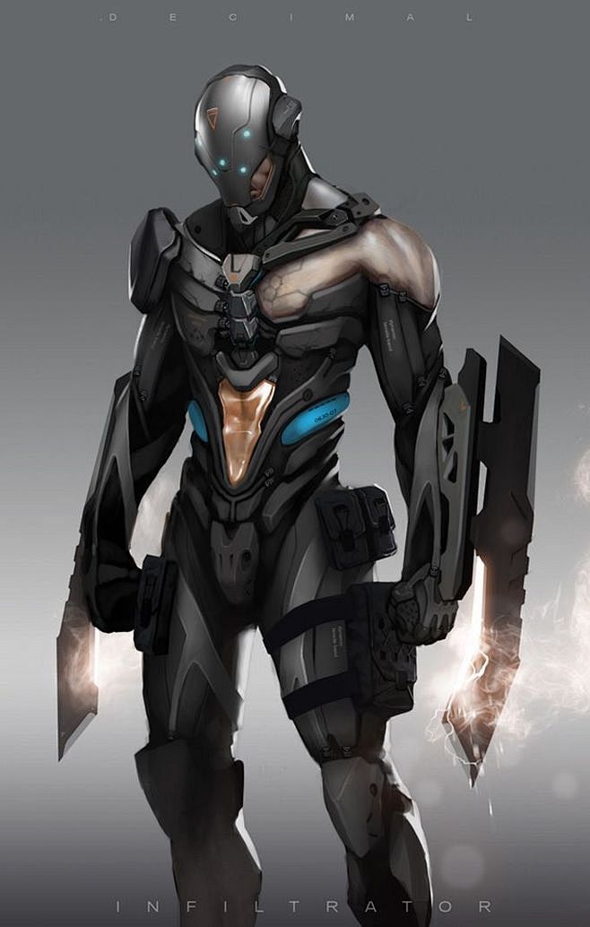 持续更新一大波机甲机器人和外骨骼袭来这里是未来世界看图纳米核心吧