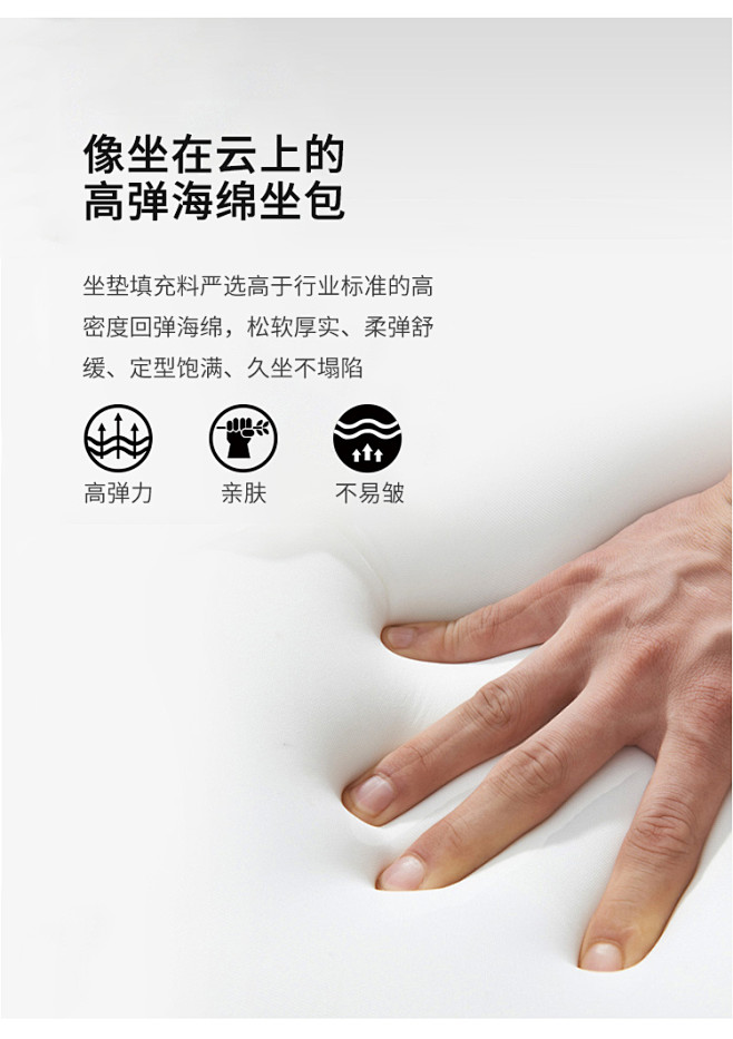 沙发椅360度可旋转单人超软舒适靠感 高...