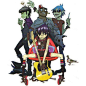 gorillaz con_百度图片搜索