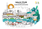 多彩成都-罗马文旅推广插画-古田路9号-品牌创意/版权保护平台