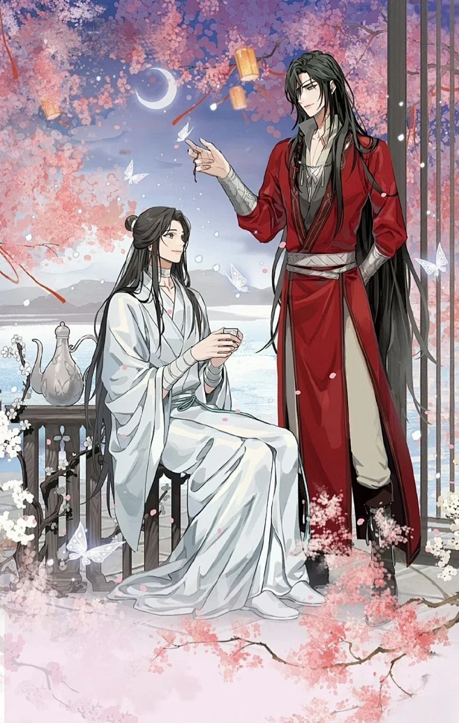 天官賜福 謝憐 花城 天官賜福 謝憐 花城 イラストボード