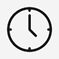 时钟闹钟时间图标_88ICON https://88icon.com 时钟 闹钟 时间 手表 基本轮廓图标