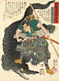 歌川国芳（うたがわ くによし，英译Utagawa Kuniyoshi，1798年－1861年）号一勇斎、朝桜楼，日本江户时代人，是浮世绘歌川派晚期的大师之一。