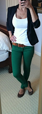 Green pants and cheetah <3