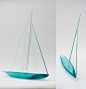 Broken Liquid: New Bodies of Water Sculpted from Layered Glass by Ben Young