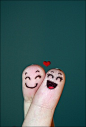 Creative And Humorous Finger Photography