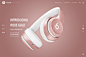 beats耳机 Web Design
