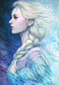 Frozen Art Print