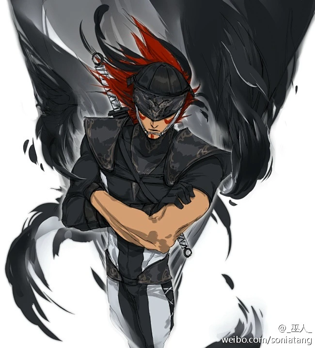 战国basara·风魔小太郎-花瓣网