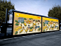 DHL-30周年手绘海报设计