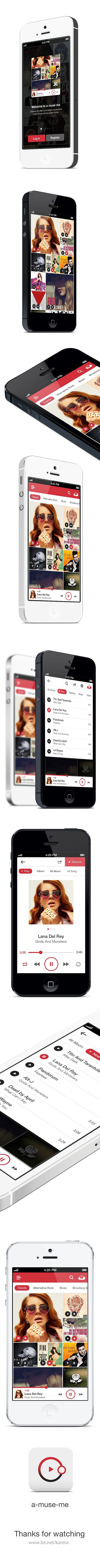 A-MUSE-ME. Music app...