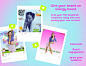 Y2K Instagram Template Y2K Instagram Post Templates Canva image 9