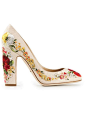 Shop Dolce & Gabbana embroidered pumps in Stefania Mode from the world's best independent boutiques at farfetch.com. Over 1000 designers from 60 boutiques in one website.
