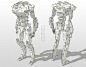 Jet Alone, Alexey Ryabtsev : Redesign of Jet Alone robot from Neon Genesis Evangelion animated series.