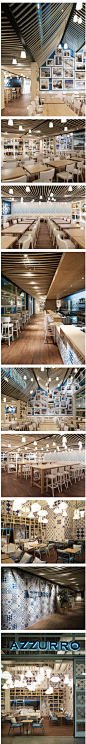 苏黎世Azzurro餐厅空间设计//Andrin Schweizer Company_空间设计_DESIGN³设计_设计时代网