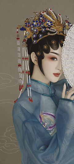 大秦-设计师采集到汉服 唐装 古装